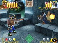 une photo d'Ã©cran de Power Stone sur Sega Dreamcast